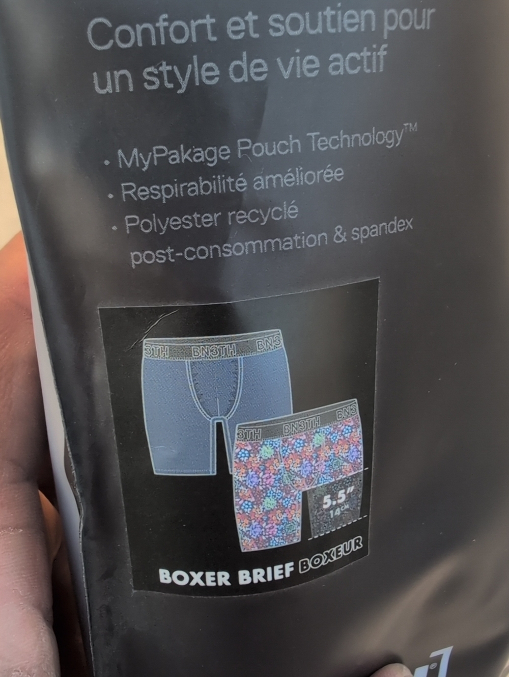BN3TH Inception 2-Pack Boxer Briefs- Navel Academy/ Floral Field Size Small NEW
